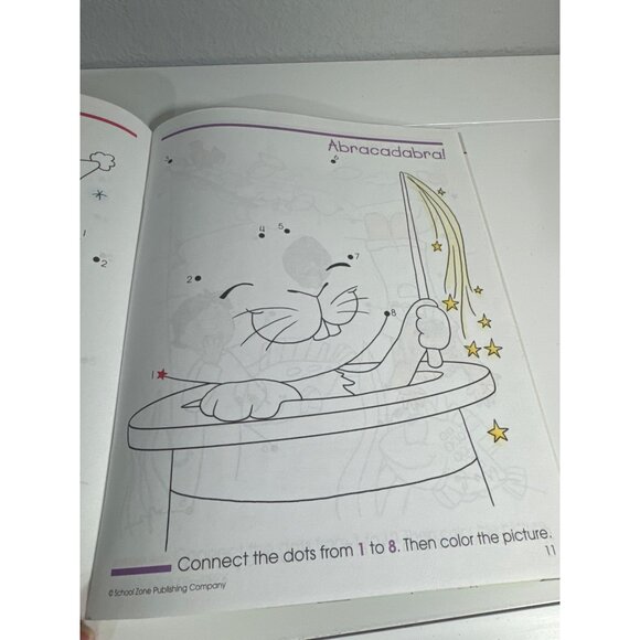 Preschool Workbooks Mazes and Connect the Dots by School Zone - Picture 6 of 6